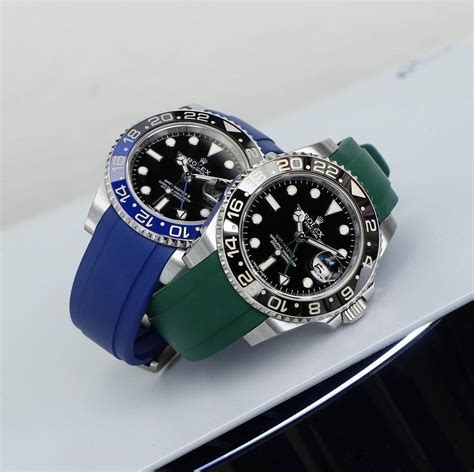 rolex rubber strap with clasp